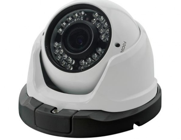 WHD500-AAT30 Varifocal Zoom Lens 5.0 MP Dome AHD Camera With OSD