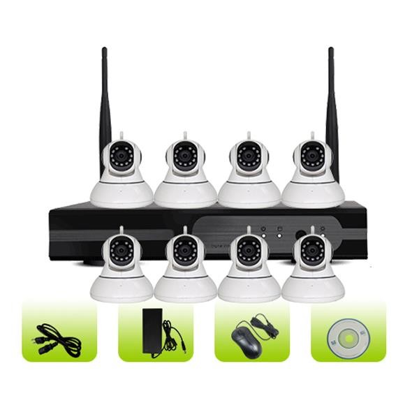 SK08W-10RA Support Onvif P2P Remote Control Wireless Camera Surveillance System