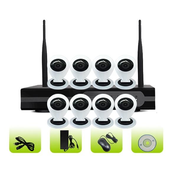 SK08W-10CB Support App Remote Control Smart Home 3G Network Surveillance System